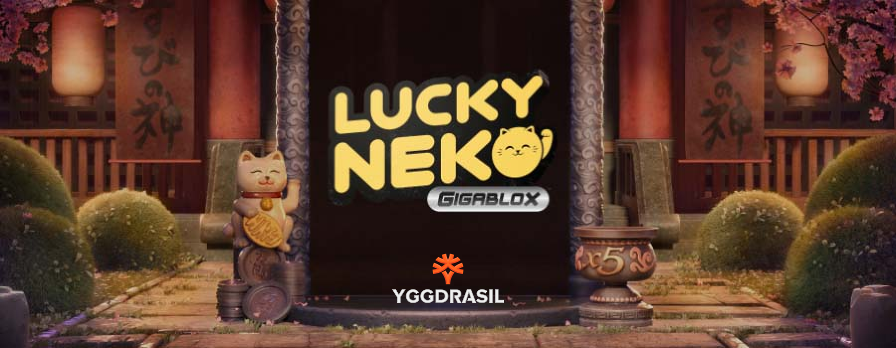 Lucky Neko Gigablox pinaagi sa Yggdrasil