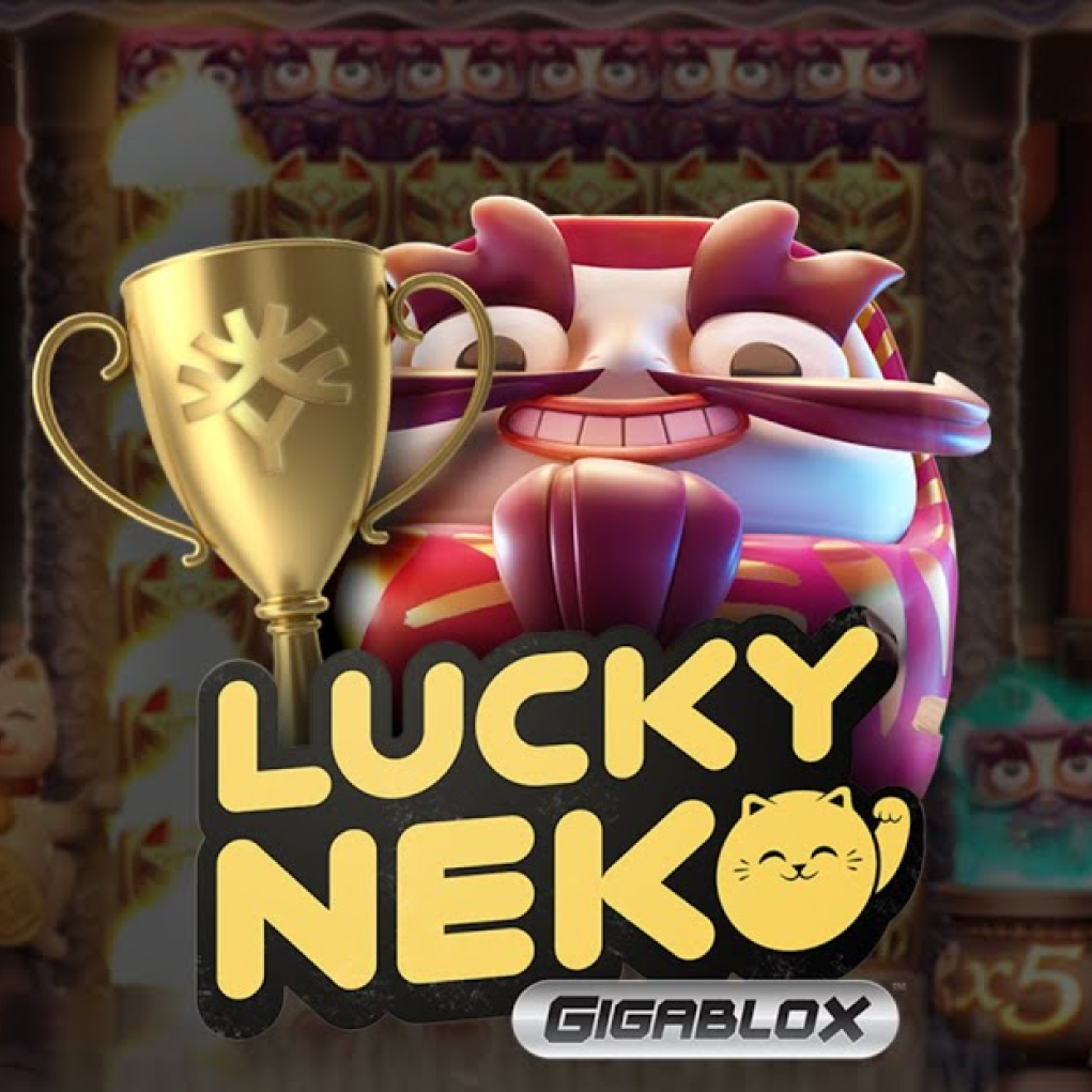 Logotipo Lucky Neko Gigablox